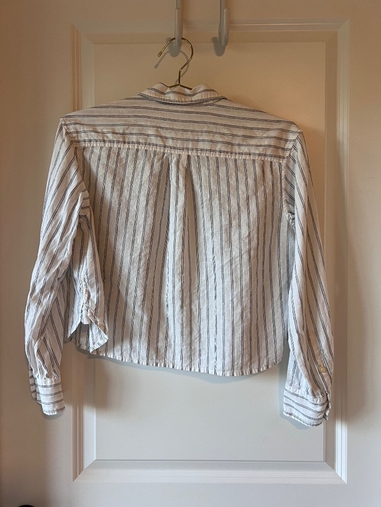 Striped button down shirt - Picture 2 of 4